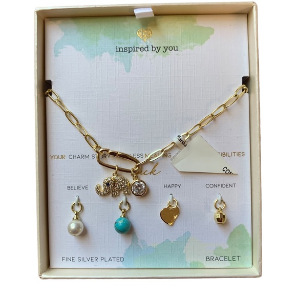 Inspired by You Good Luck Charm Bracelet - Picture 3 of 12